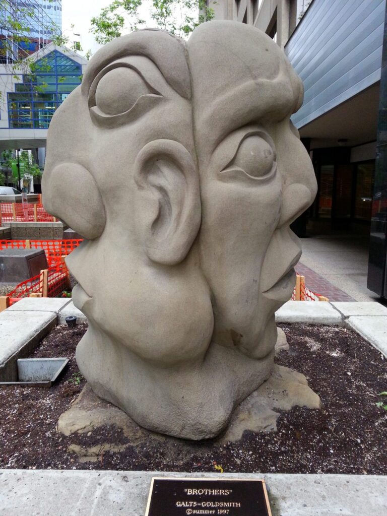 2014 06-16 Calgary public art brother faces