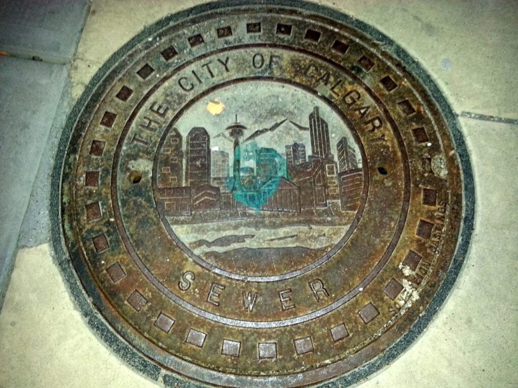2014 06-22 City of Calgary Manhole cover