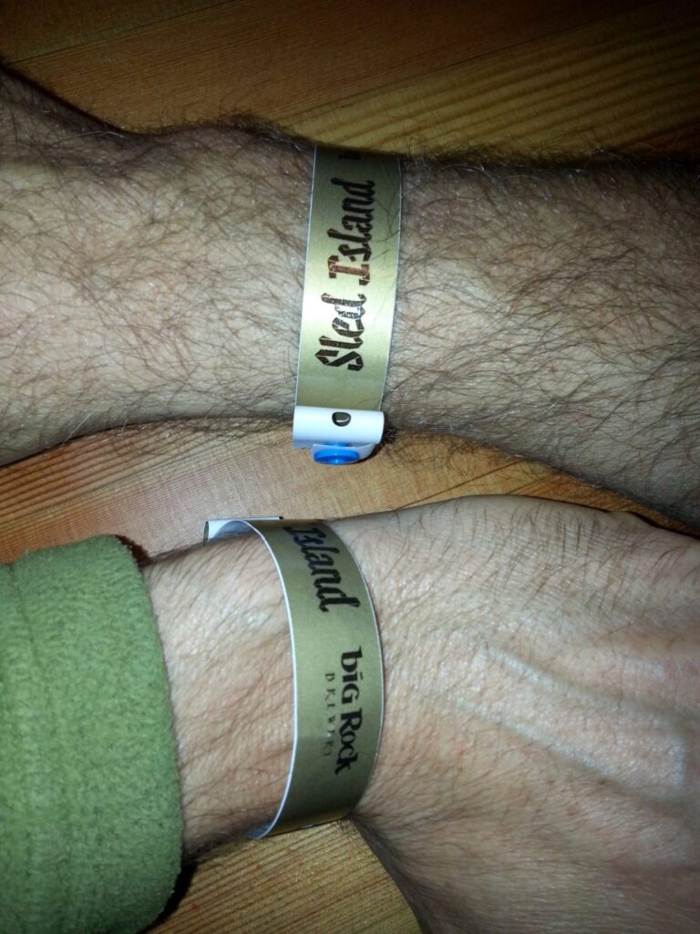 2014 06-22 Sled Island wrist bracelets