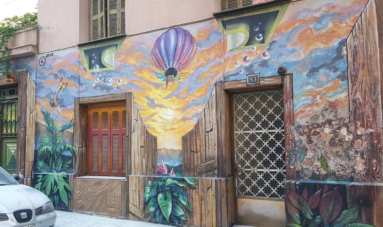 Athens Surprising Street Art Scene with the Entrepreneur Social Club