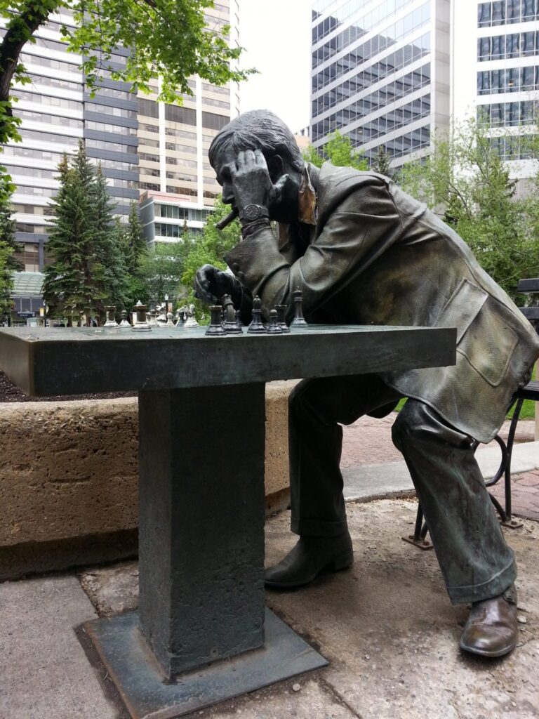 2014 06-16 Calgary Public Art Chess Master