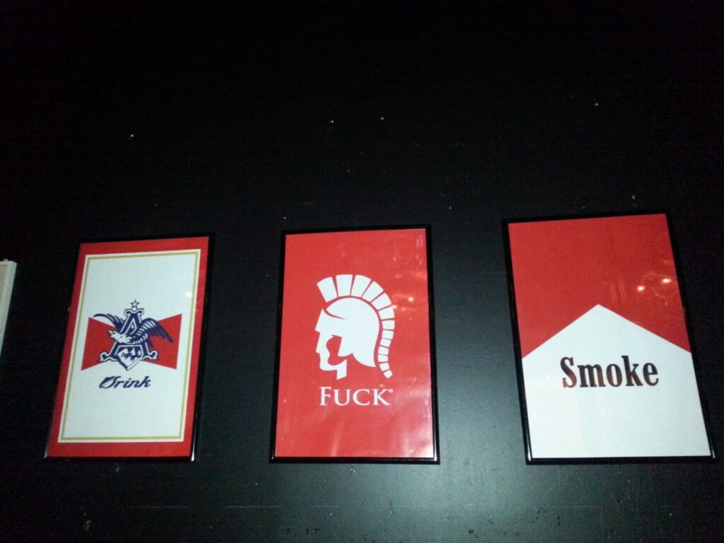 2014 06-19 Drink Fuck Smoke