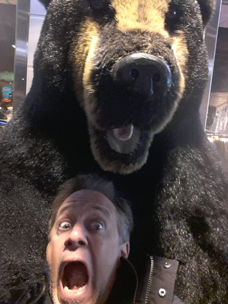 Alyeska Bear attack on Michael