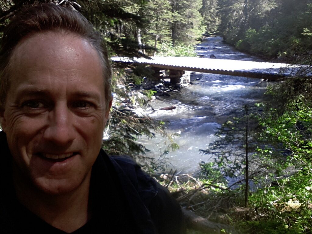 2014 06-28 Michael Hiking Alyeska forest (21)