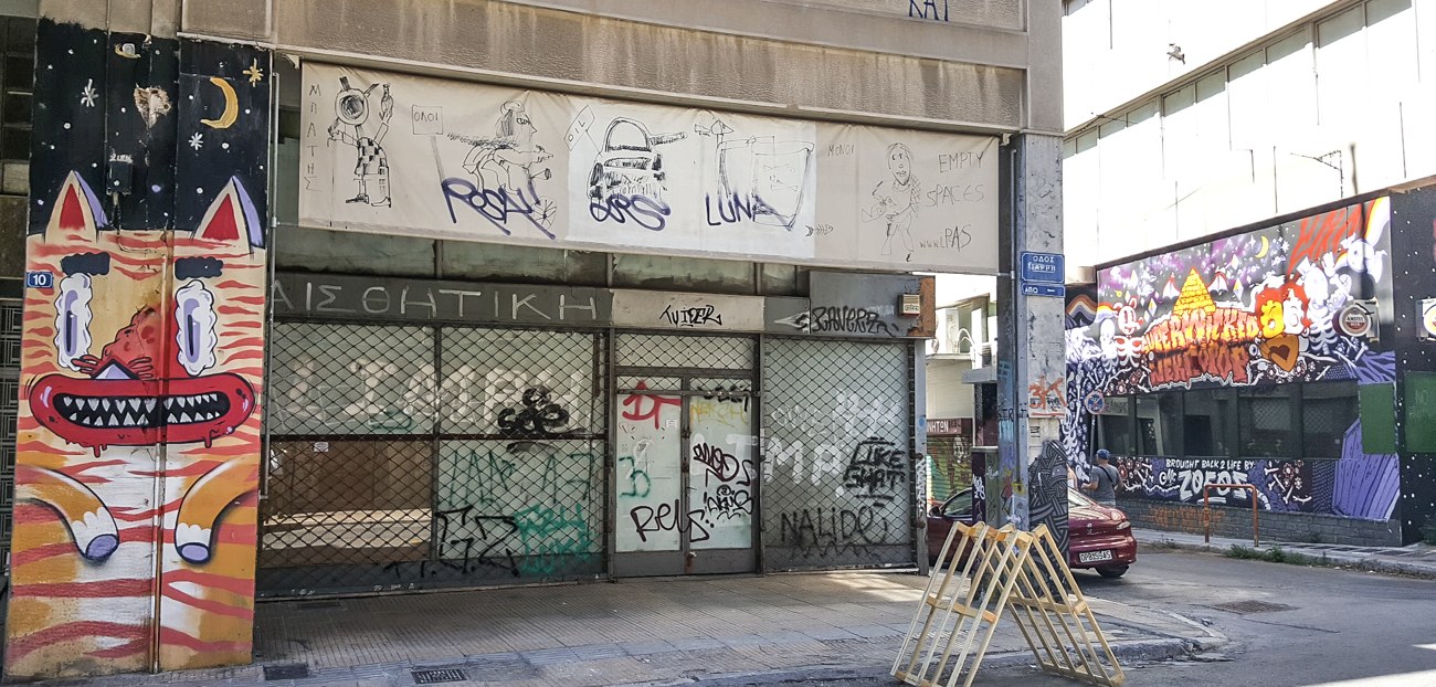 Athens Surprising Street Art Scene with Entrepreneur Social Club world traveling to Greece