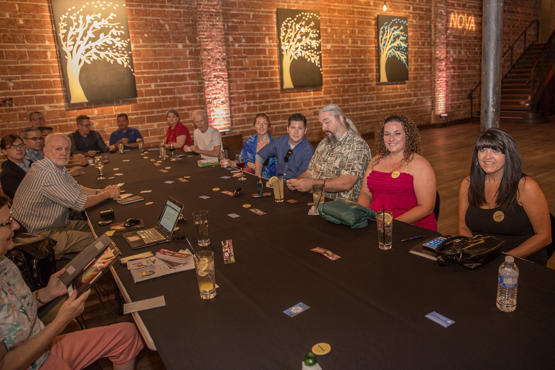 Swarm.City Boardwalk Release for Blockchain Enabled Commerce discussed here at Entrepreneur Social Club in DTSP at historic wedding and event venue NOVA 535 with Cate Colgan #pioneer