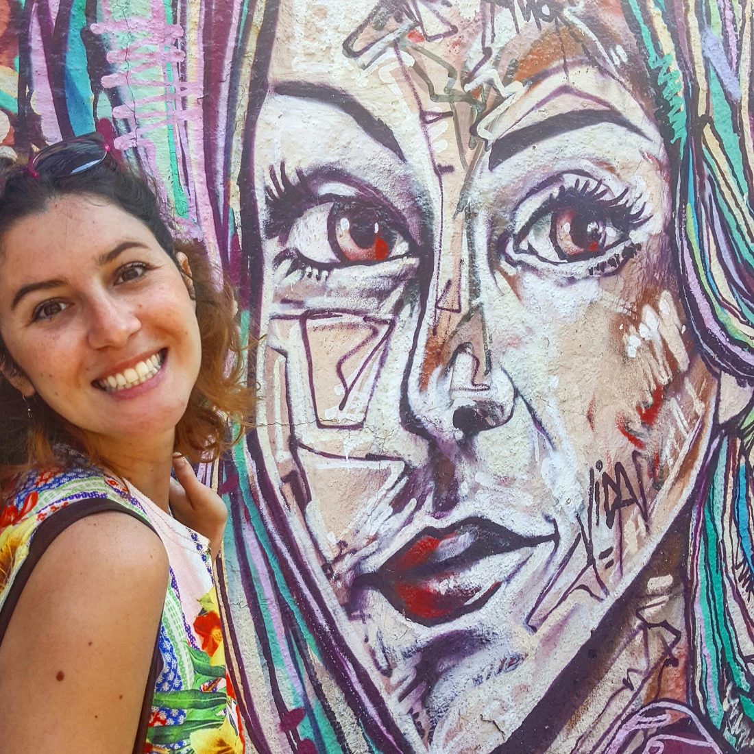 Nina Chini Gani Rio Street Art Tour