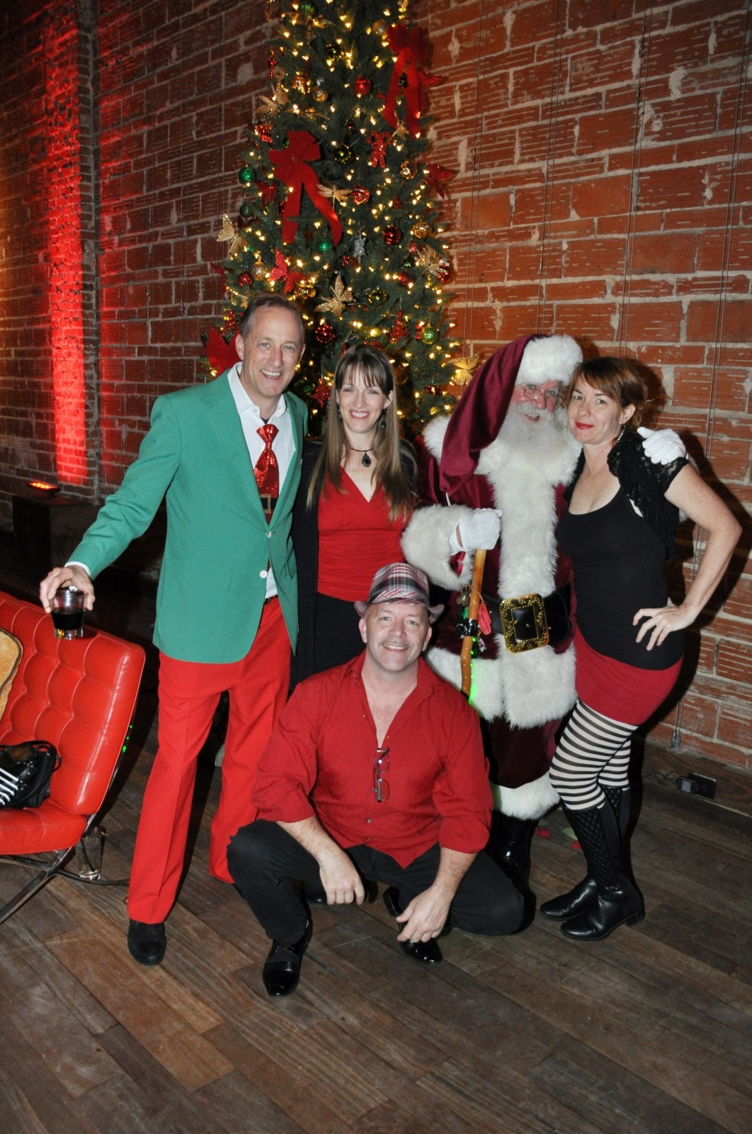 Friends and Family Gather for Nova Noel 10 at historic DTSP venue NOVA 535 for the Entrepreneur Social Club annual Holiday Party Nova Noel in downtown St. Pete