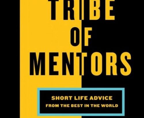 Tribe of Mentors by Timothy Ferriss BOOK COVER IMAGE