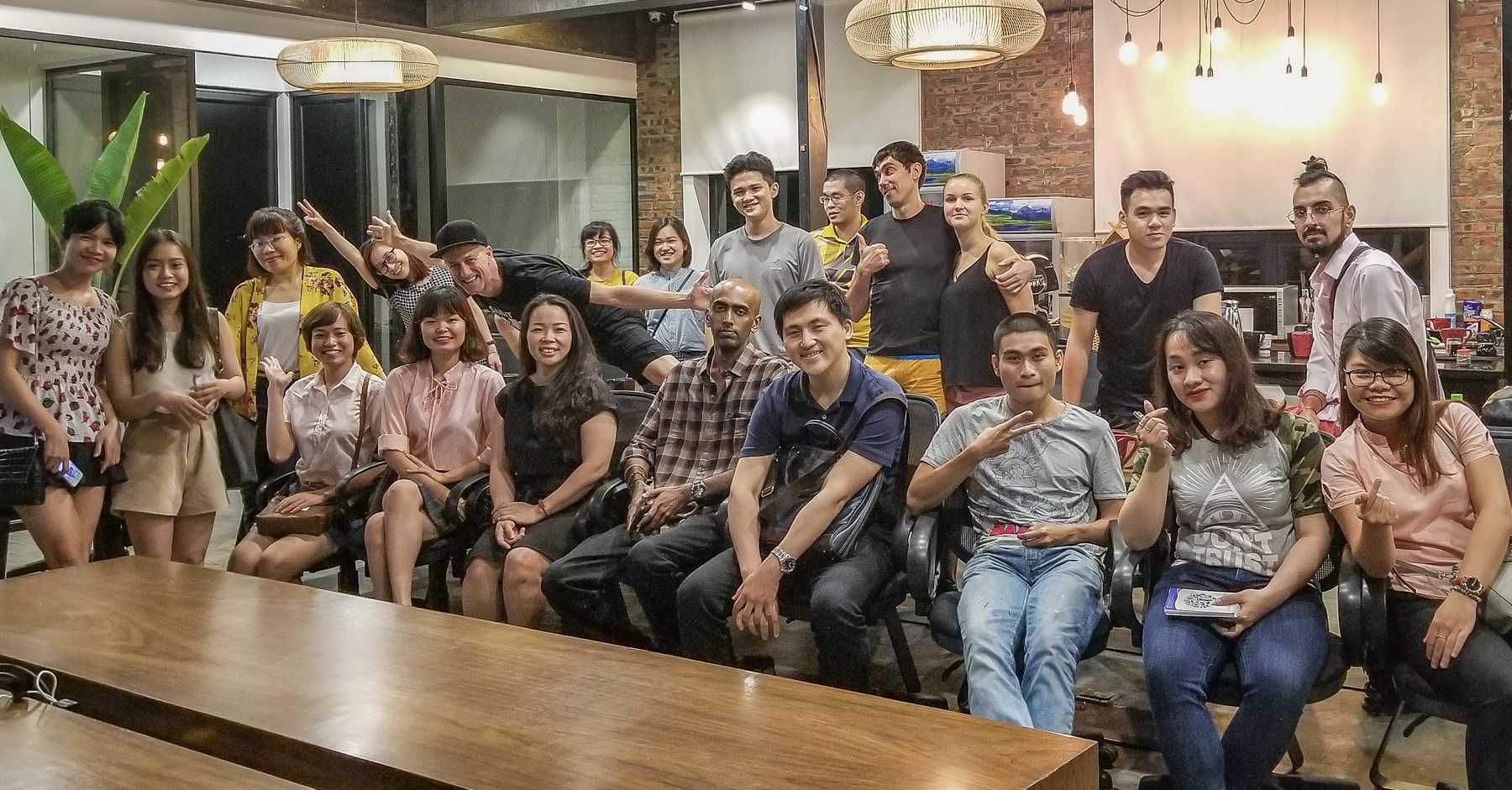 Entrepreneur Social enjoys the Sweet Chaos of Hanoi Vietnam on Thursday May 31, 2018 with ESC founder Michael Scott Novilla