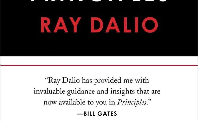 BOOK - Ray Dalio Principles Life and Work Book Cover