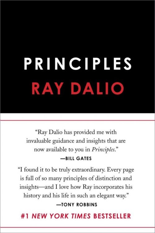 BOOK - Ray Dalio Principles Life and Work Book Cover