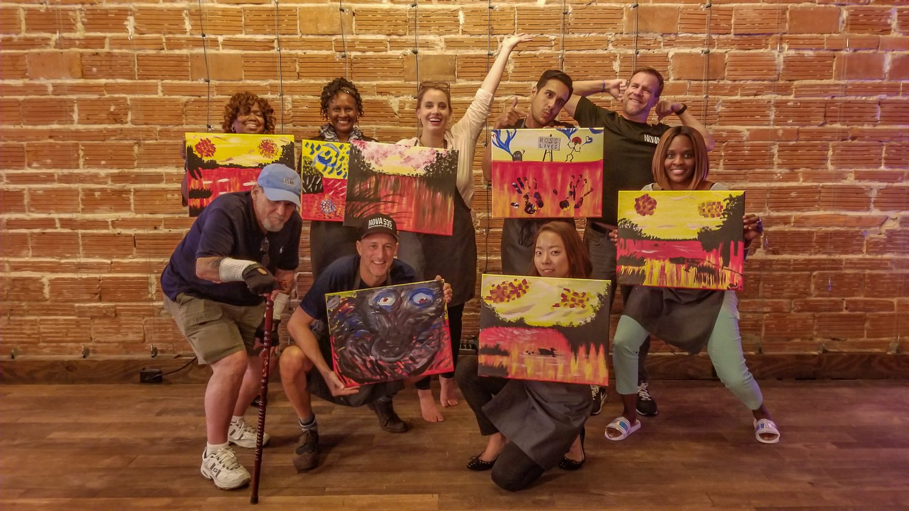 Paint Nite at historic venue NOVA 535 downtown St. Pete